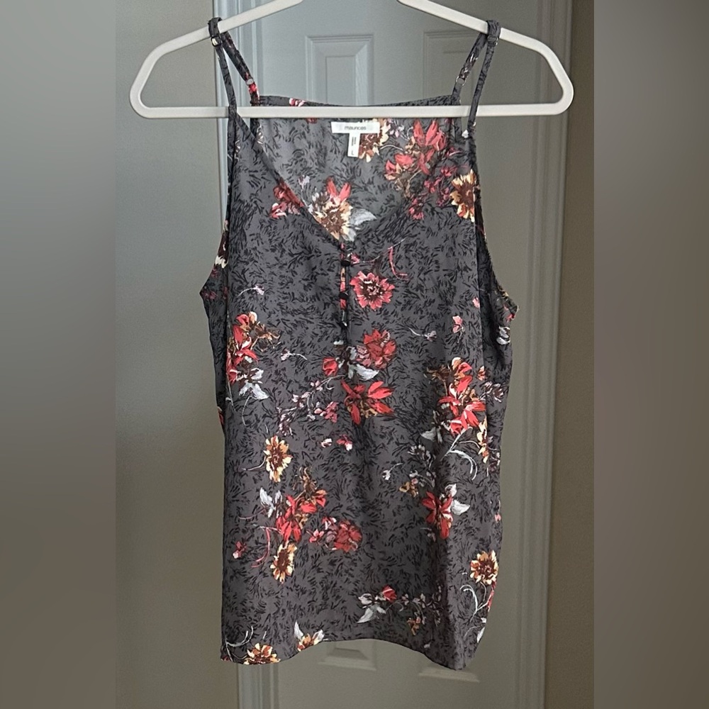 Maurices Adjustable Strap Sleeveless Top
